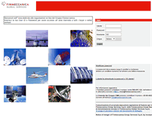 Tablet Screenshot of fast.finmeccanica.it